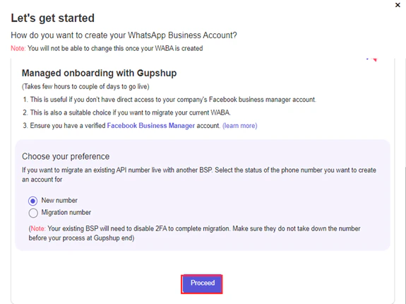 add gupshup number