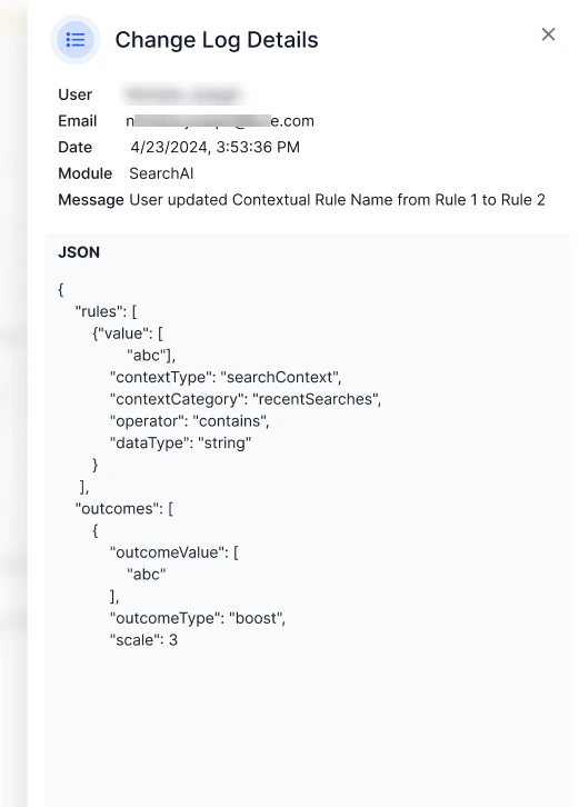 Change Logs