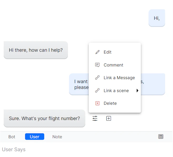Message Options