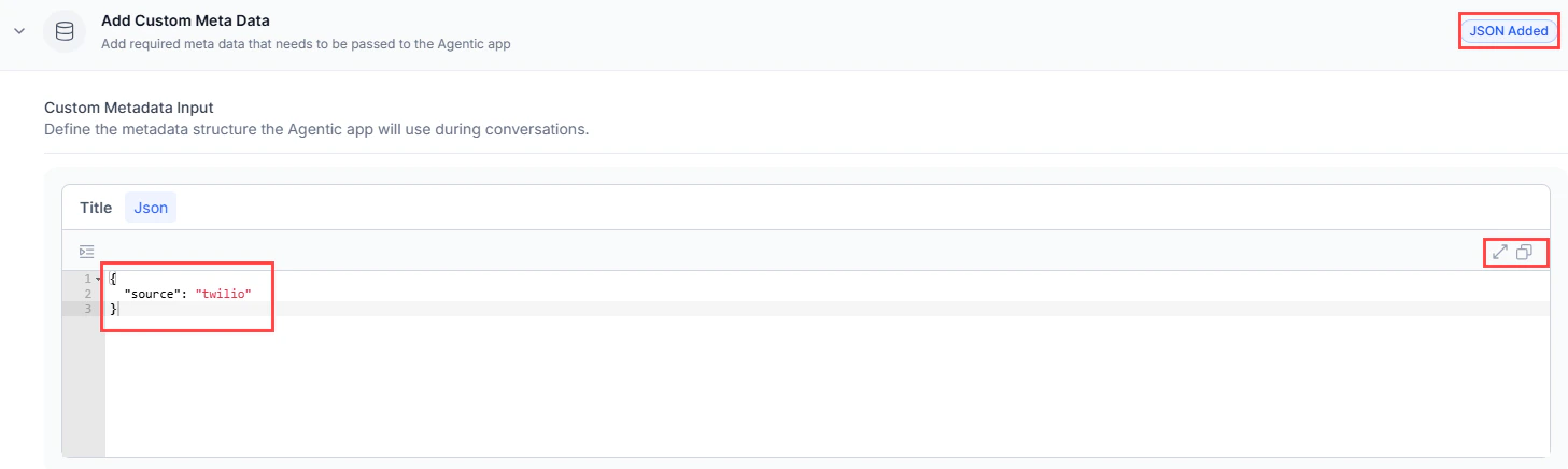 Add Custom Metadata