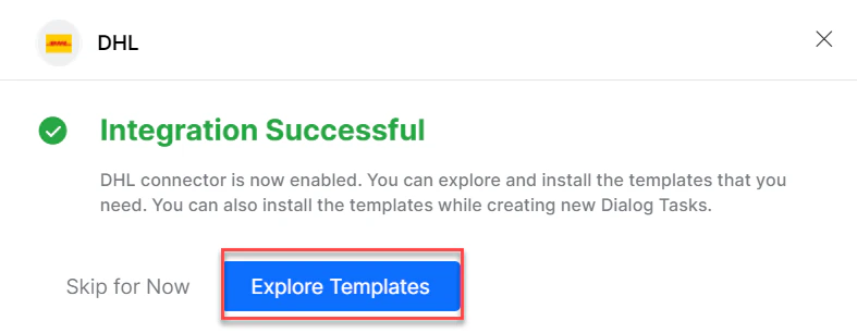 Explore templates