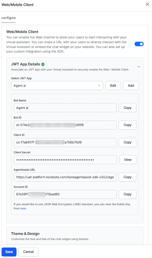 web-mobile-client