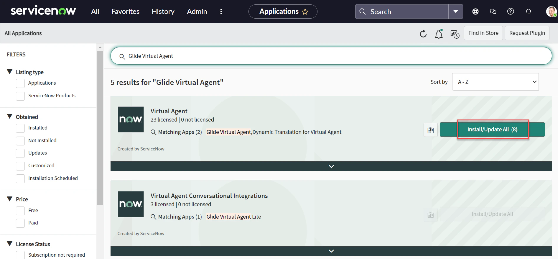 Glide Virtual Agent