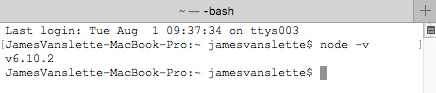 nodejs status