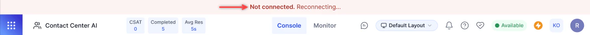 Connection Lost