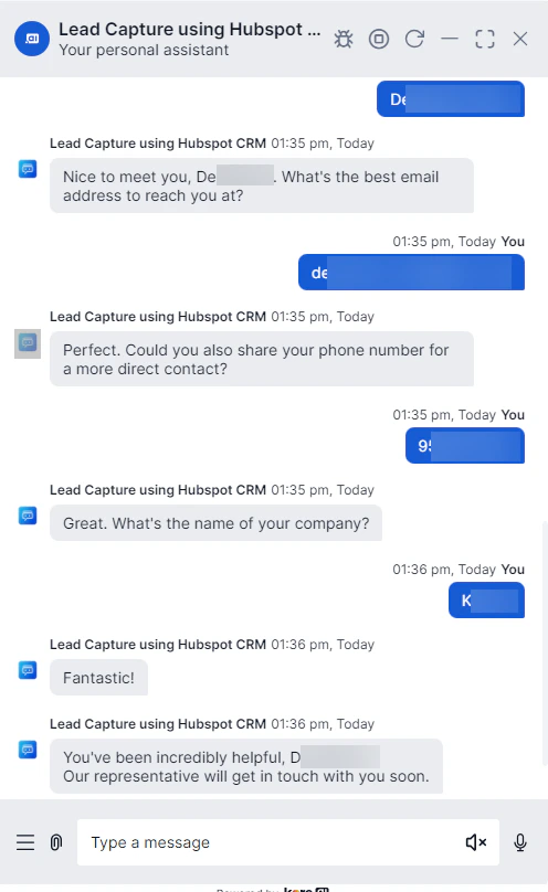 Lead Details