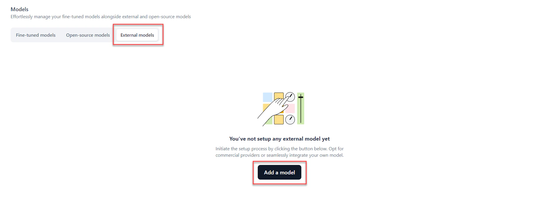 Navigating to External Models