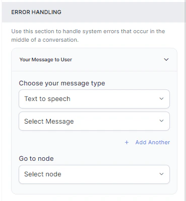 Error Handling