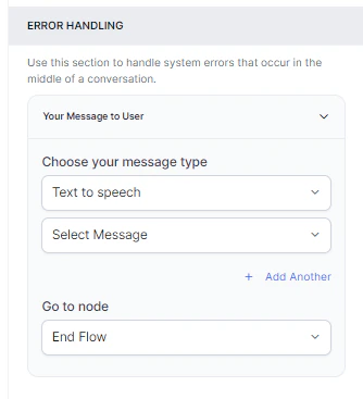 Error Handling