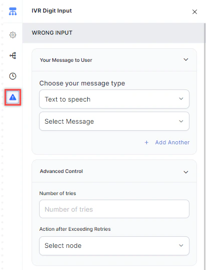 Wrong Input
