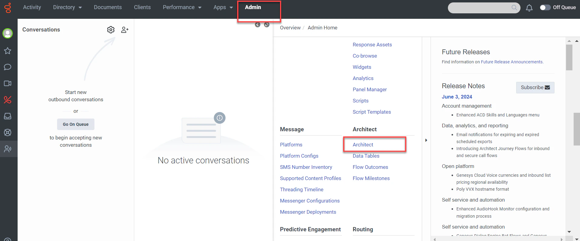 Admin Architect