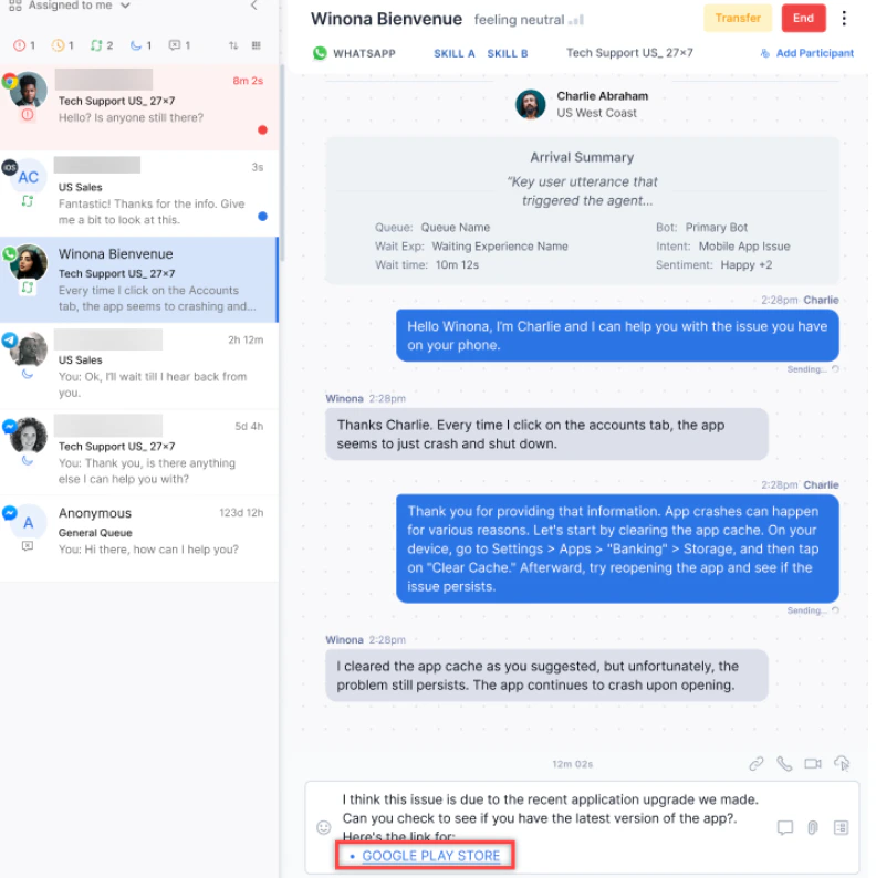 Hyperlinked Text