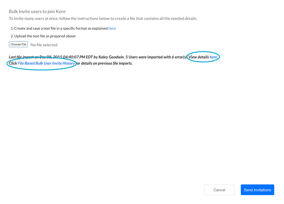Upload Details