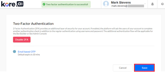 2FA Save