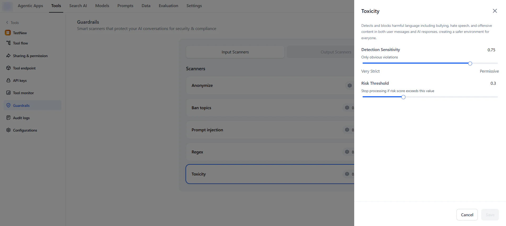 Configure Settings