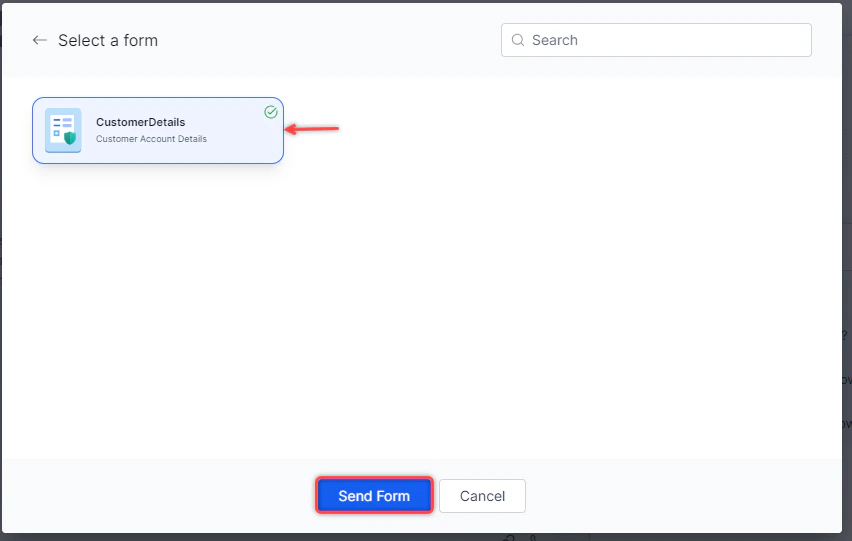 Select Form
