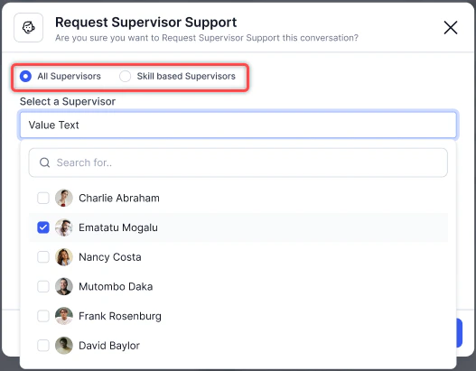 Select Supervisor