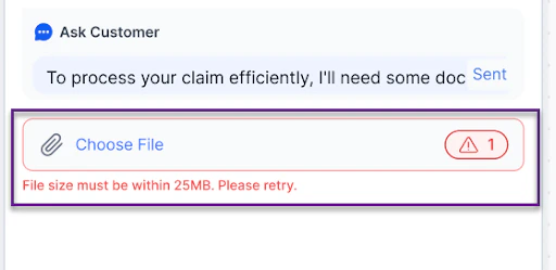 25MB Error