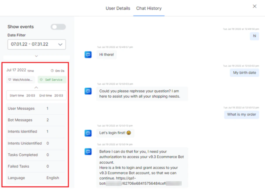 Chat History 2