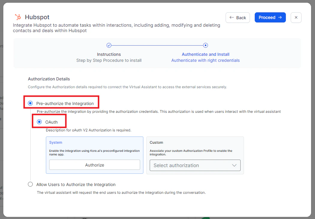 Authorization