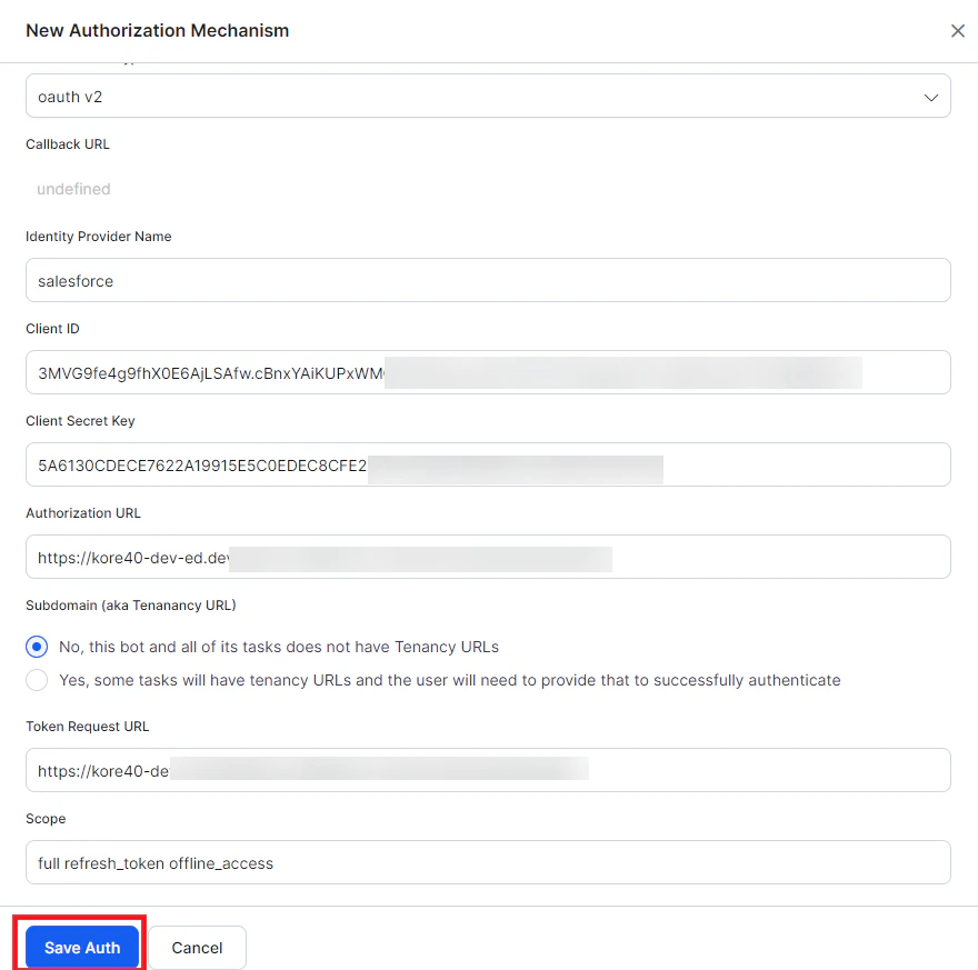 Authorization Mechanism
