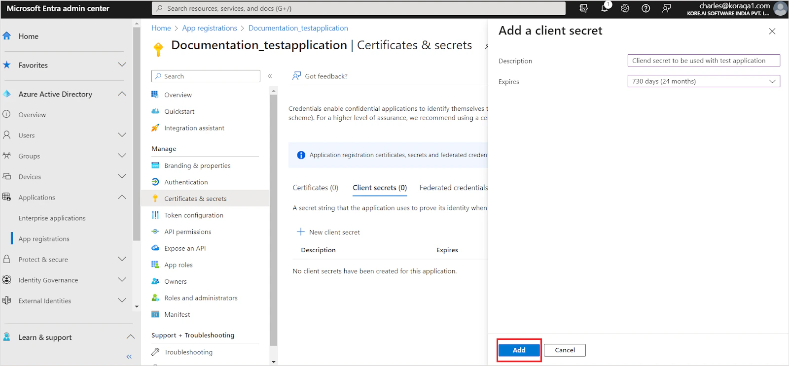 Client Credentials
