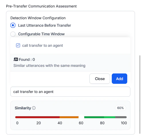 Sample Utterance Selection