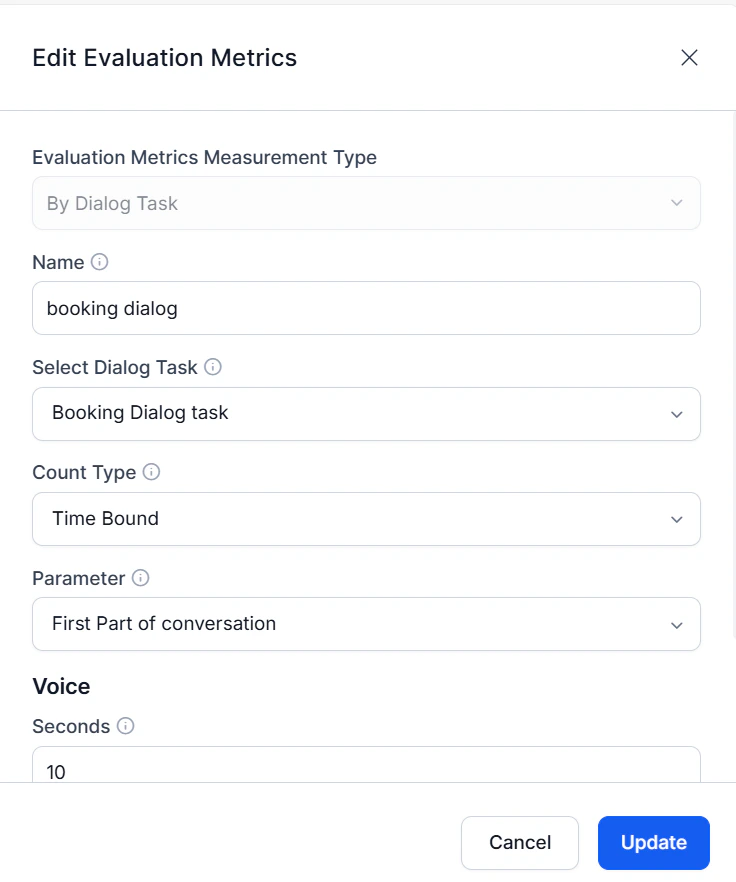 Edit Dialog Task