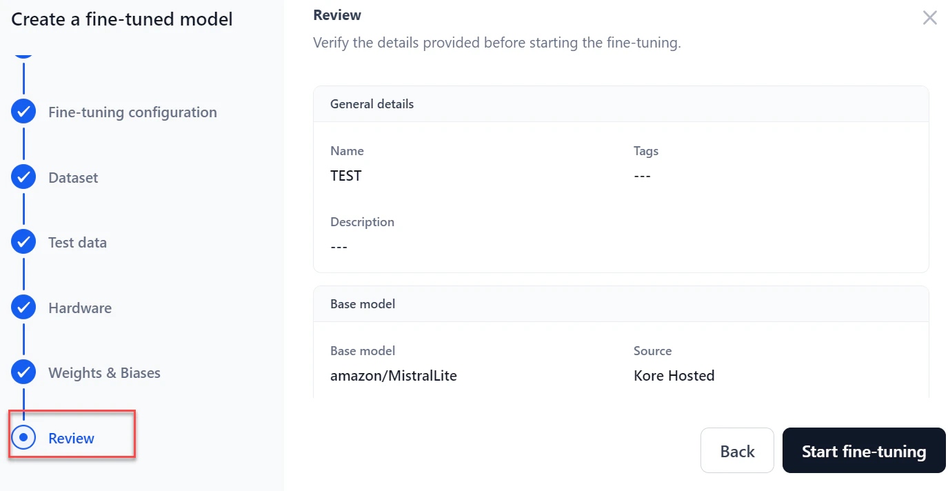 Review Section