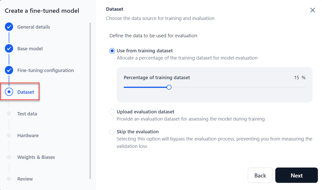 Dataset Section