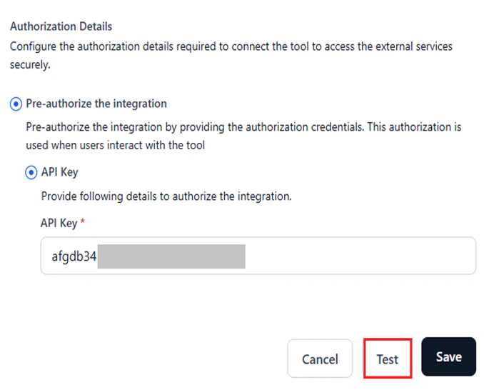 test validation