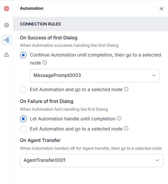 Connection Rules