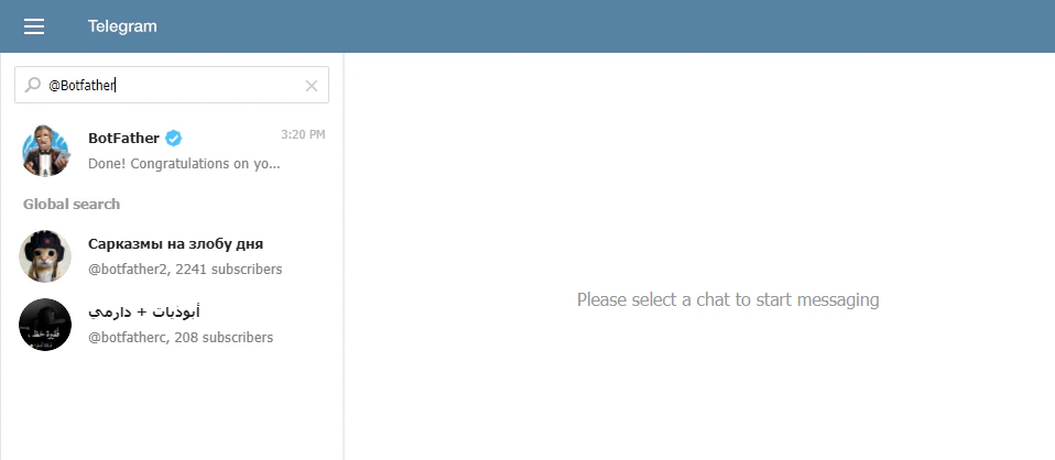 telegram channel