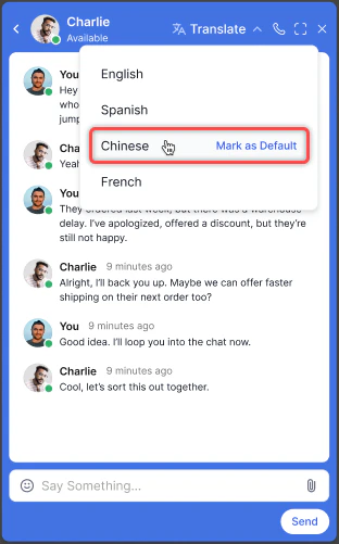 Mark as Default