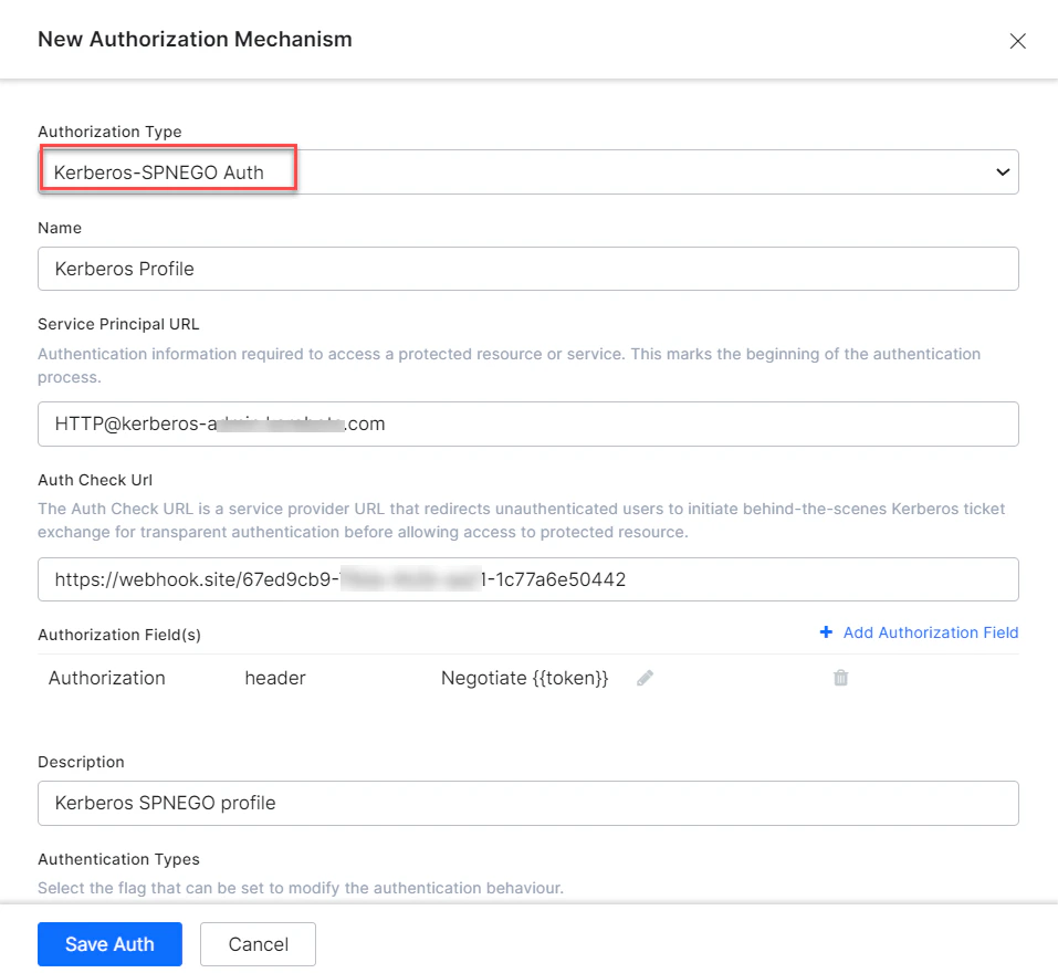 Authorization Name