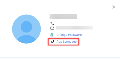 App Language