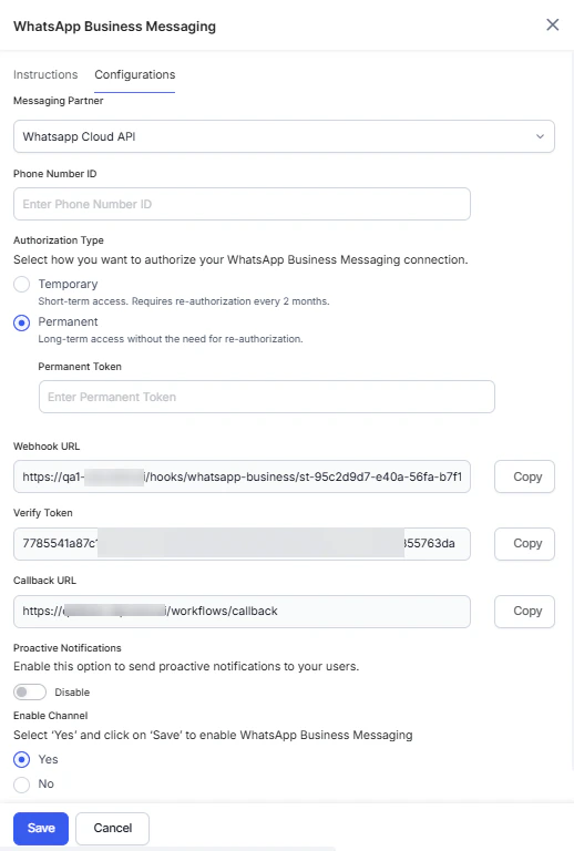Permanent Authorization