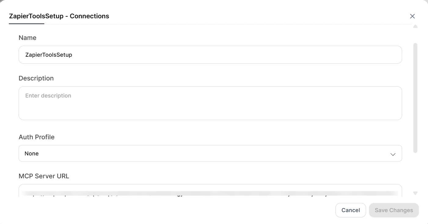 Create MCP Connection