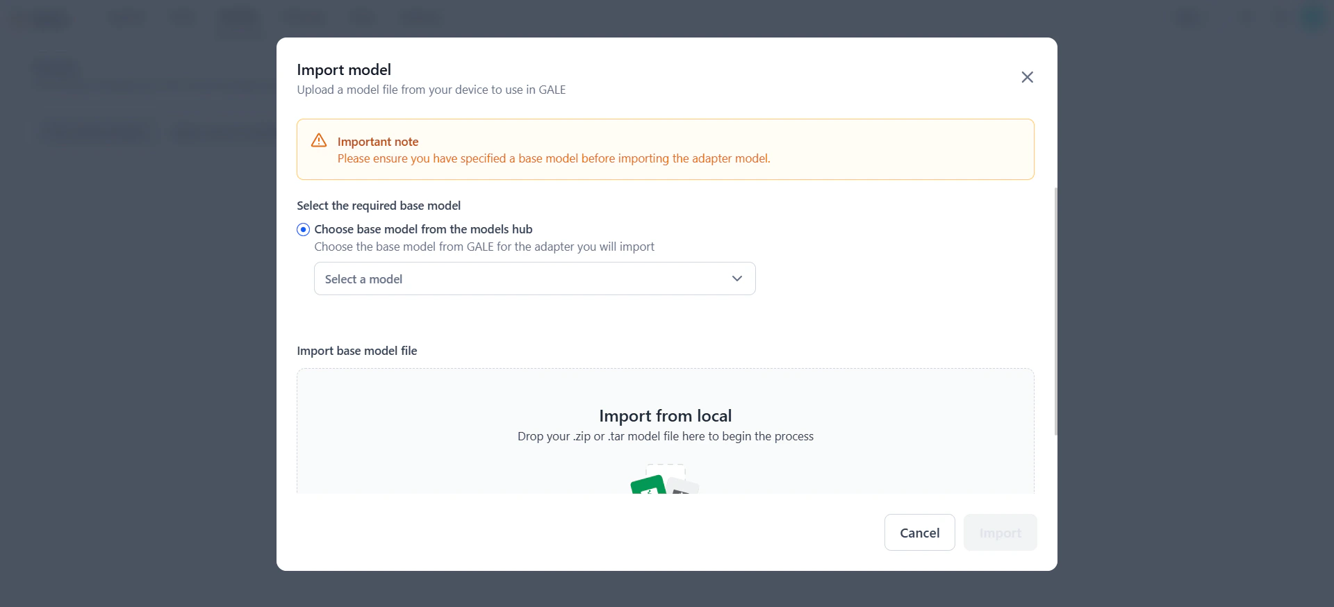 Adapter Model Details
