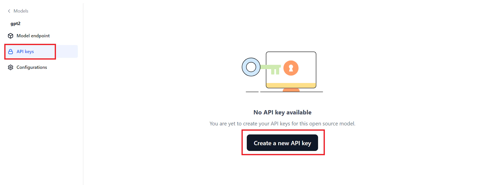Generate an API Key