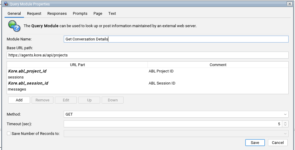 Query module