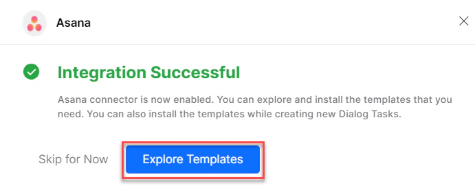 Explore templates