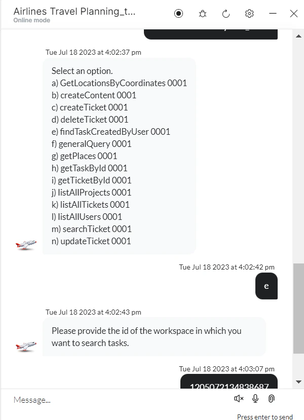 Find tasks with user ID
