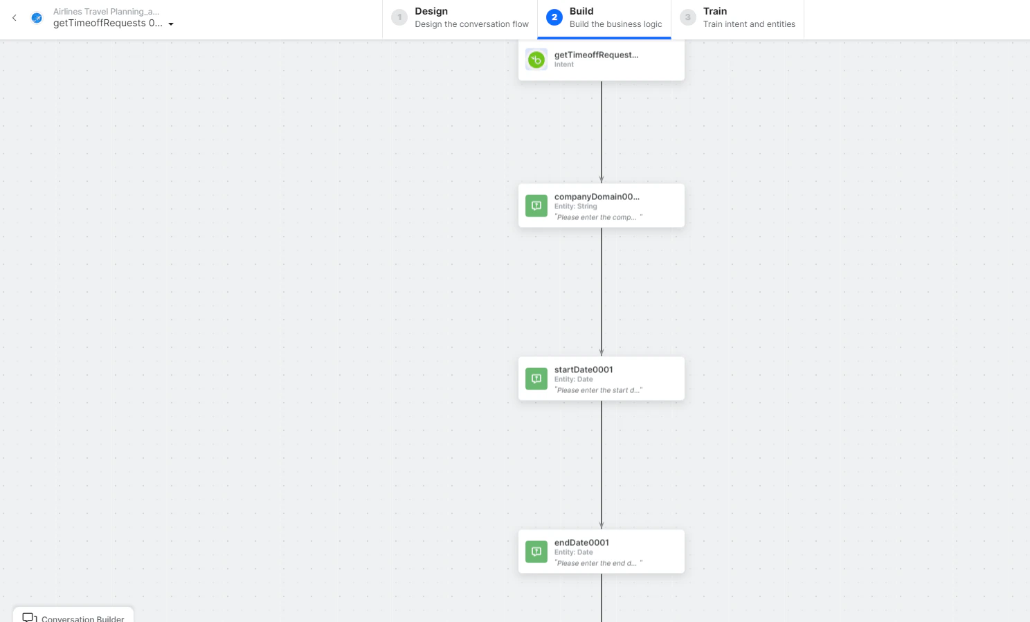Get Time Off Request dialog