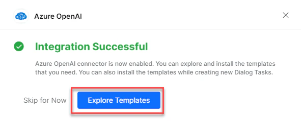Explore templates