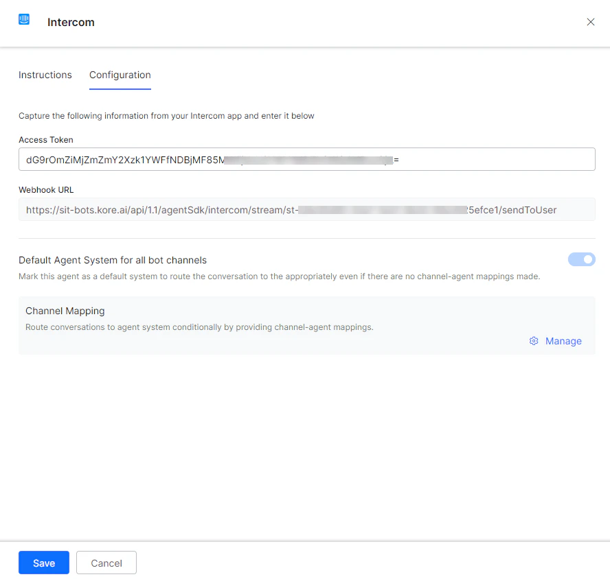 Customize channel mapping