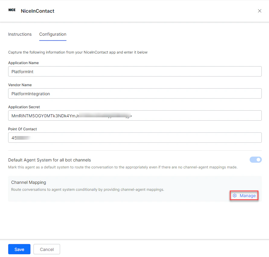 Customizing channel mapping