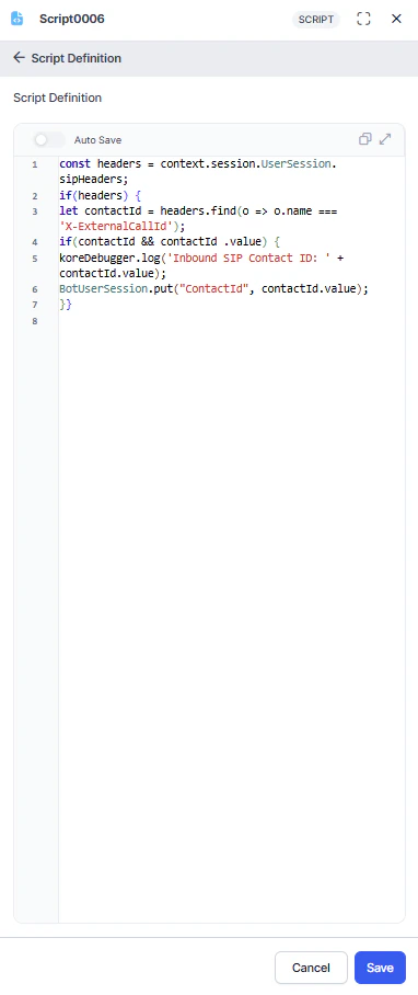 Script Node