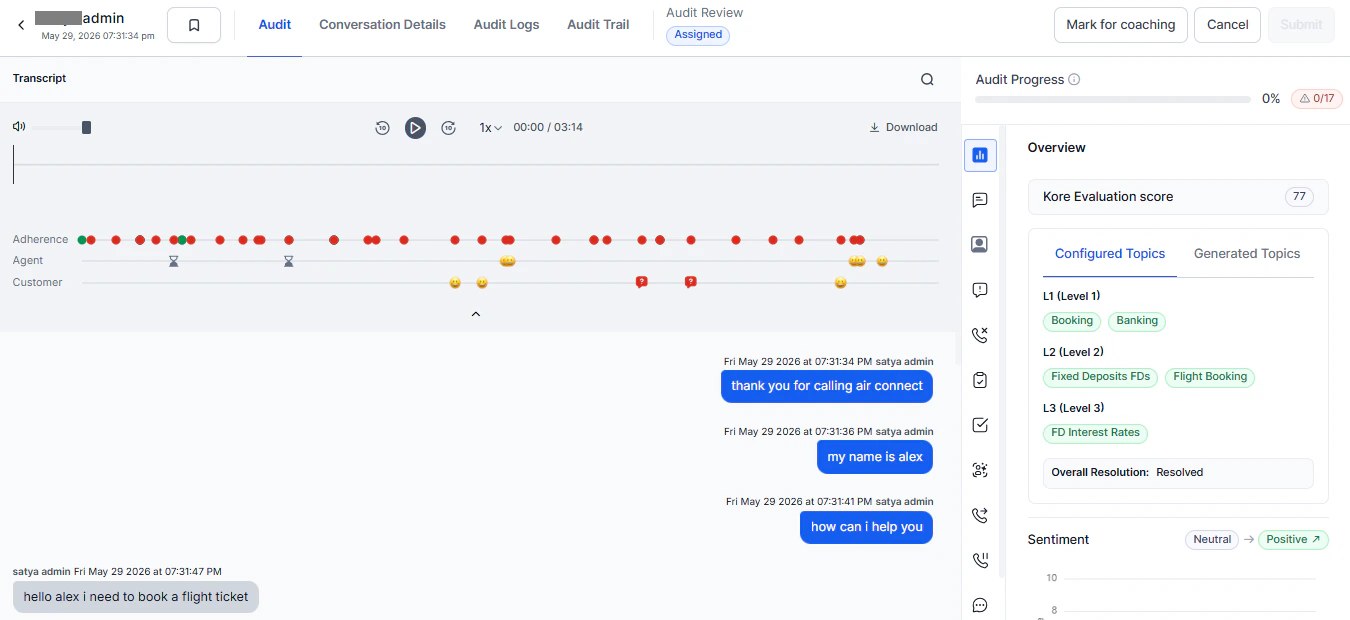 Evaluation Workflow