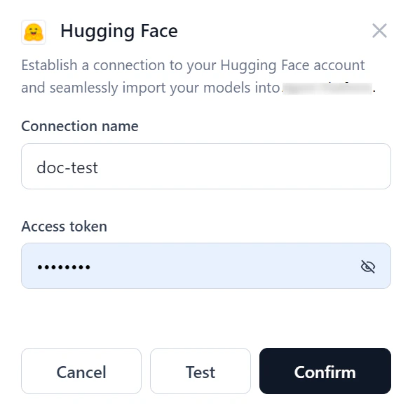 Hugging Face Connection
